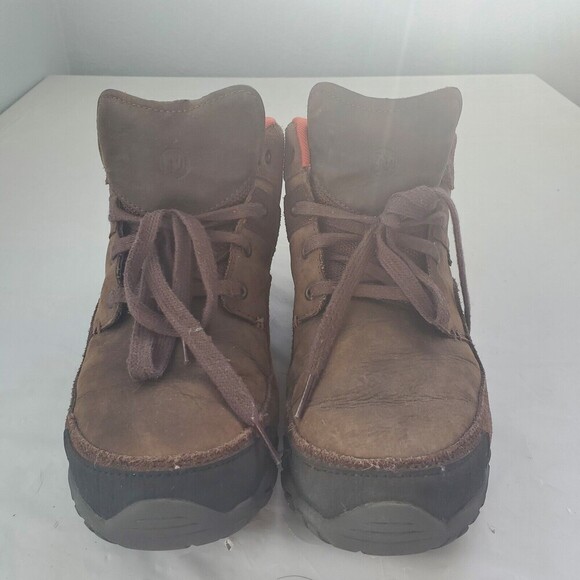 Merrell Mens Waterproof Boots Telluride Mid J23513  Brown Sz 8 UK 7.5 EU 41.5 - Picture 8 of 15